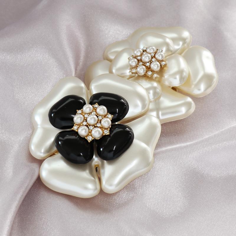 Jewel VOX ブローチ キルトピン フォーマル カメリア お花 フラワー