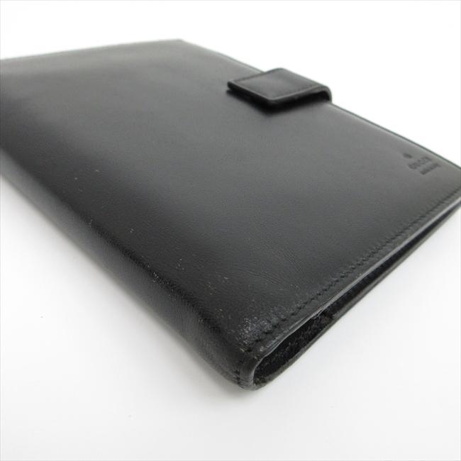 GUCCI(グッチ) 手帳カバー リフィル付き 0310416 黒 ブラック レザー