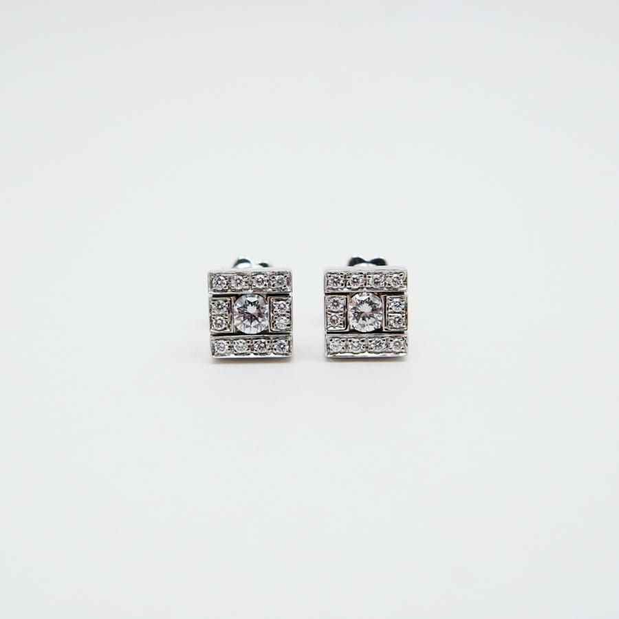 Belle Epoque ダミアーニ ベルエポック・キューブ ダイヤモンド ピアス