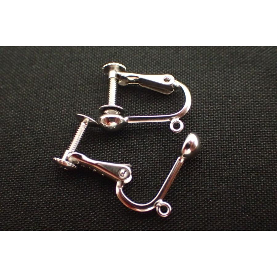 K14WGネジバネ式 イヤリング金具 楽天市場】K14WG製イヤリング金具