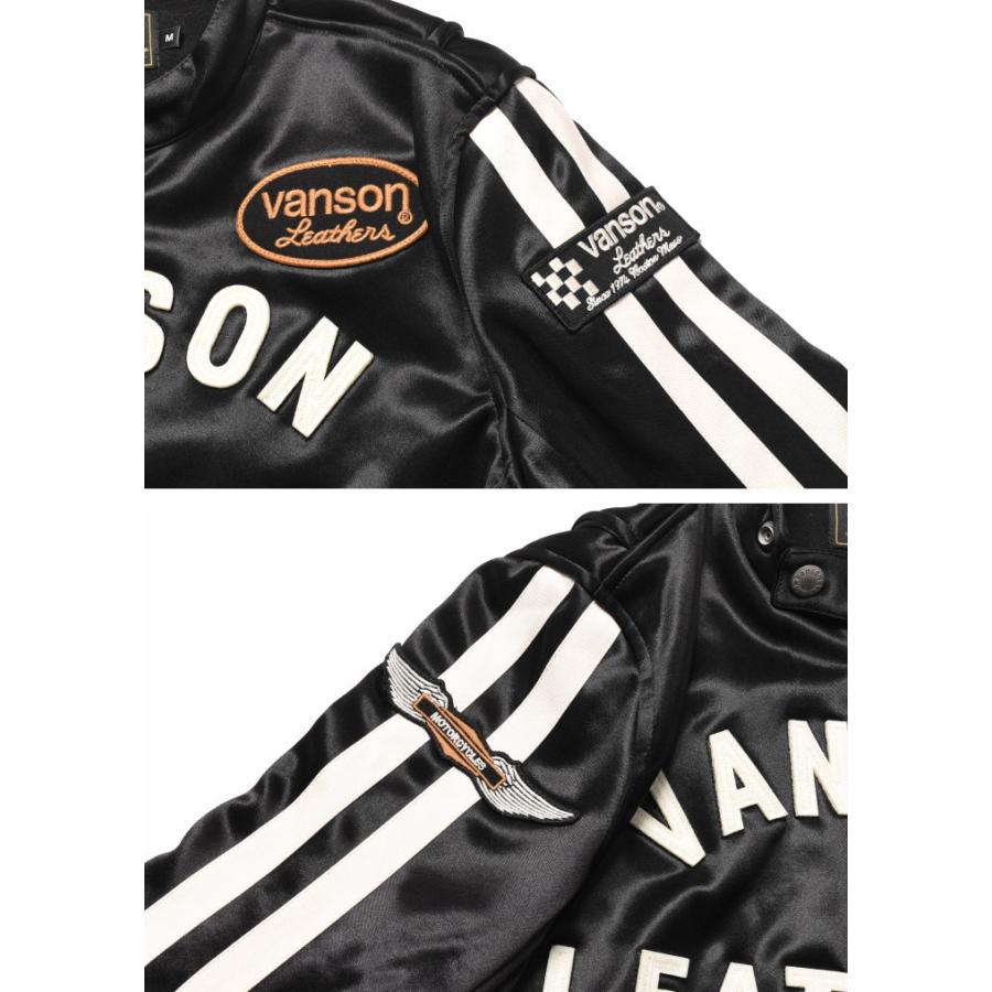 VANSON（バンソン） ライダース 復刻モデル ワンスター 刺繍＆フェルト