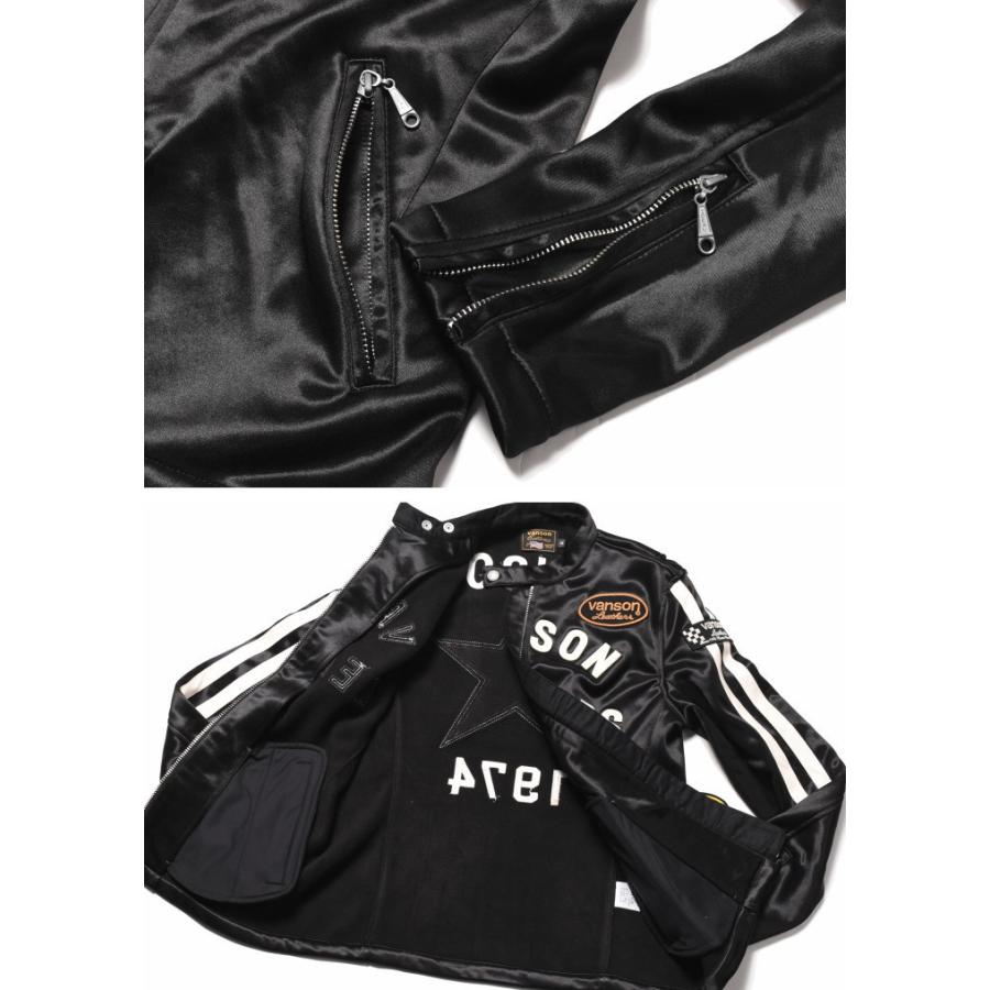 VANSON（バンソン） ライダース 復刻モデル ワンスター 刺繍＆フェルト