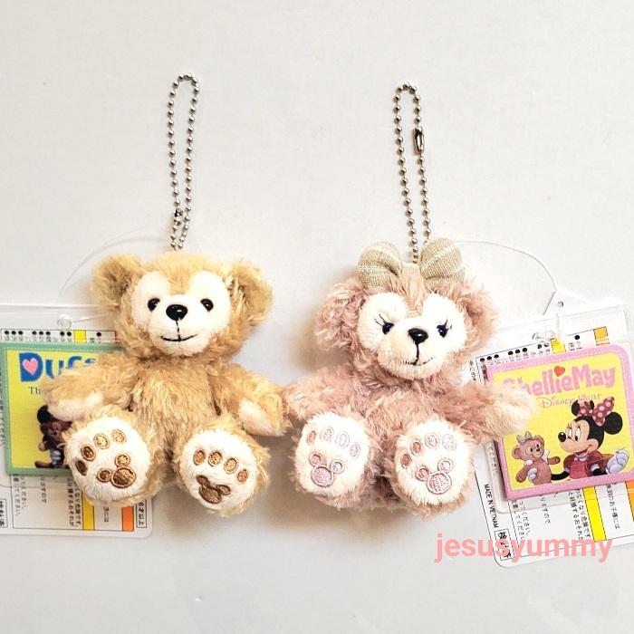 ダッフィー シェリーメイ ぬいぐるみバッチ キーホルダー ディズニー