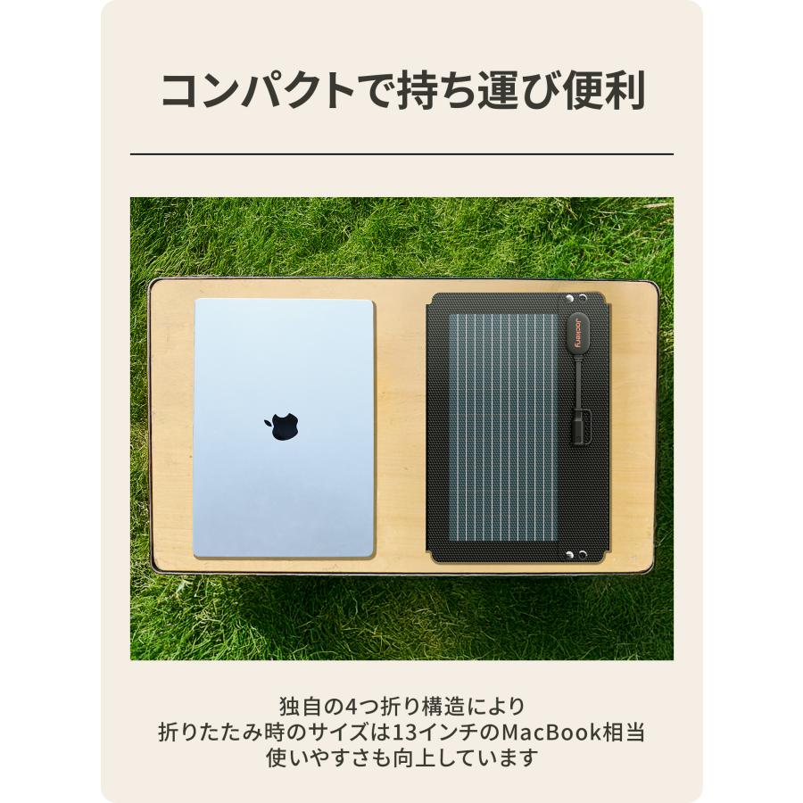 Jackery 【2/7 0:00から 30%OFFクーポン】Jackery SolarSaga 40Air 40W