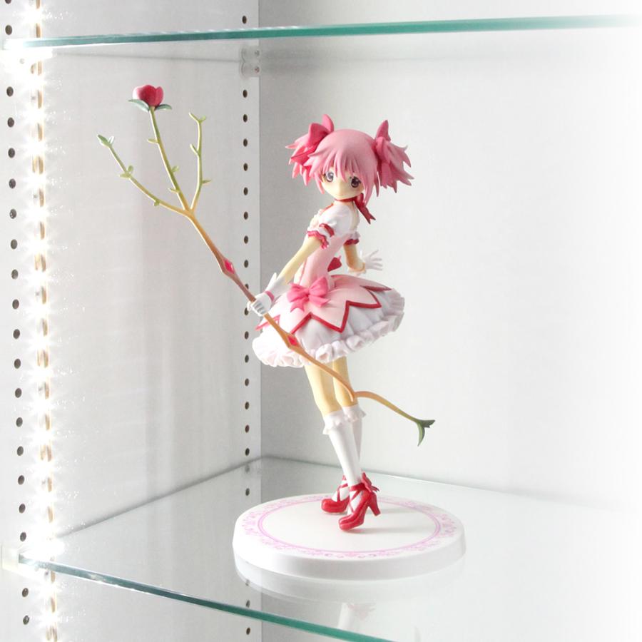 JAJAN ホワイトLEDセット ( ホワイト LED ＋ 本体ロータイプ 開き戸 幅