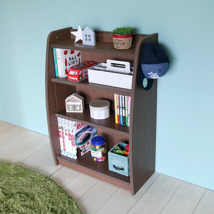 充英アート ブックシェルフ 1cmピッチ本棚 幅63cm リヴル EVAキッズ