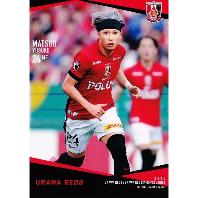 18 【松尾佑介】[クラブ発行]2025 浦和レッズ&浦和レッズレディース