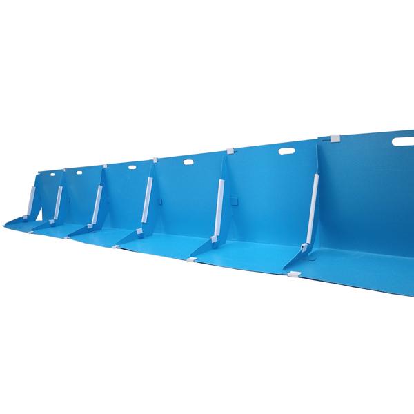 止水板 防水 大雨 水害対策 備えあれ板 W700×H500×D400mm3枚組 004954