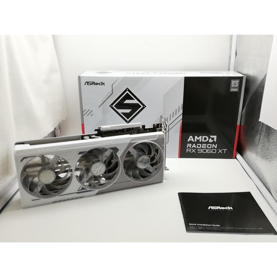 【美品】ASRock RX 9060 XT SL 16GB 3連ファン 白色 美品】ASRock RX 9060 XT SL 16GB 3連ファン 白色 ASRock > AMD Radeon