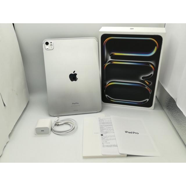 中古】Apple 【Wi-Fi】 11インチ iPad Pro（M4/2024） 256GB シルバー
