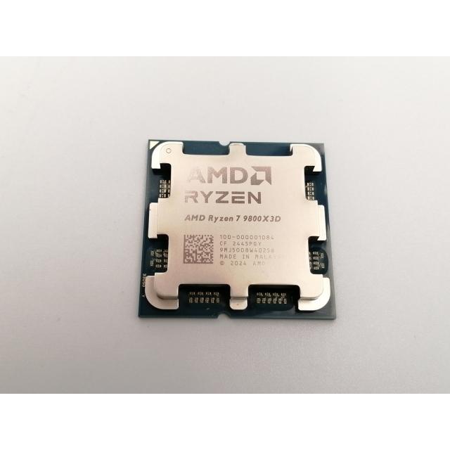 中古】AMD Ryzen 7 9800X3D (4.7GHz/TC:5.2GHz) BOX AM5/8C/16T/L3