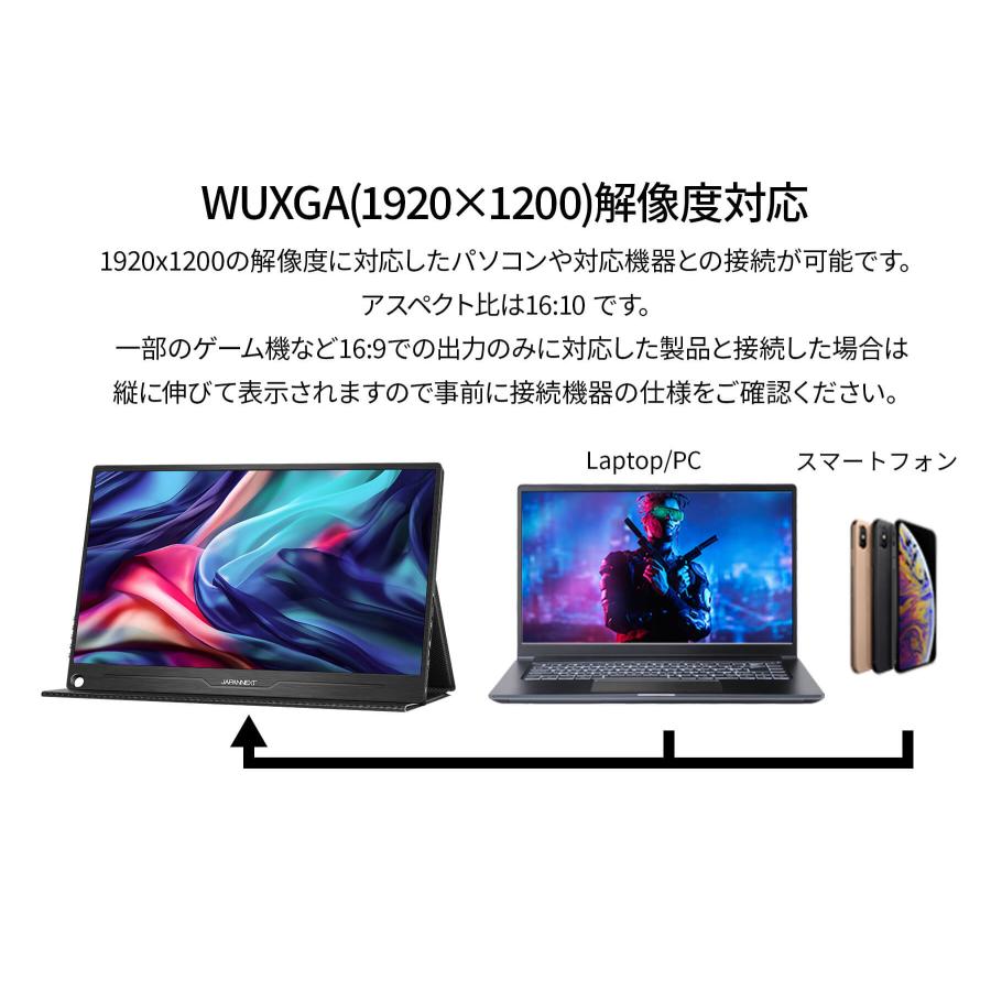 JAPANNEXT（ジャパンネクスト） JAPANNEXT 13.3インチ IPSパネル搭載