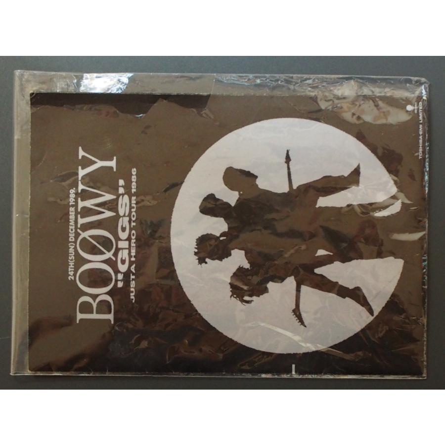 当時物 昭和レトロ BOOWY 暴威 ボウイ 氷室京介 布袋寅泰 松井恒松