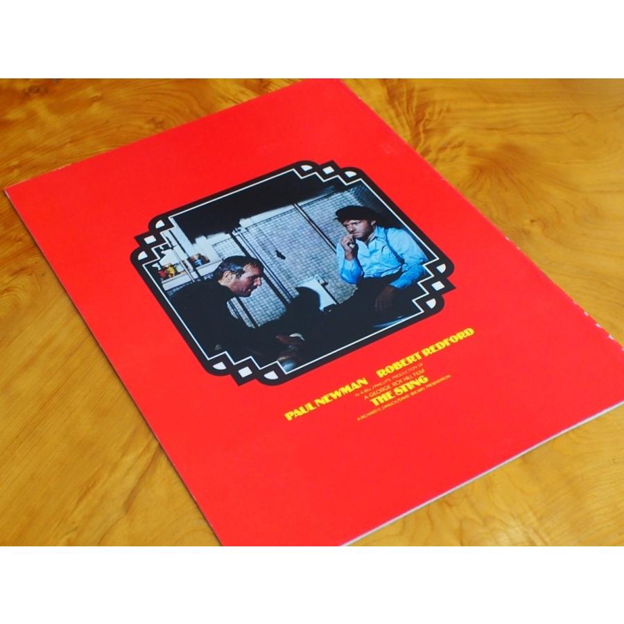 ザ・スティング パンフレット The Sting / Robert Redford / Vintage