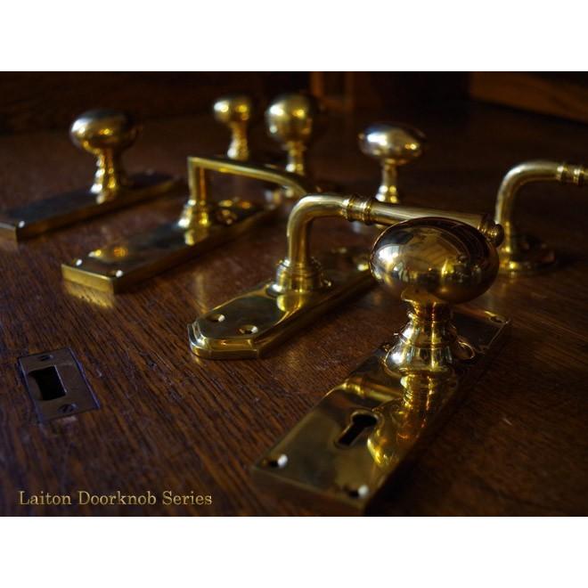 真鍮 ドアノブ おしゃれ レトロ アンティーク調 ラッチ レトン