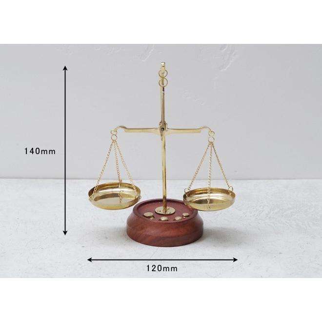 真鍮 オブジェ 天秤 おしゃれ インテリア 雑貨 レトロ アンティーク調