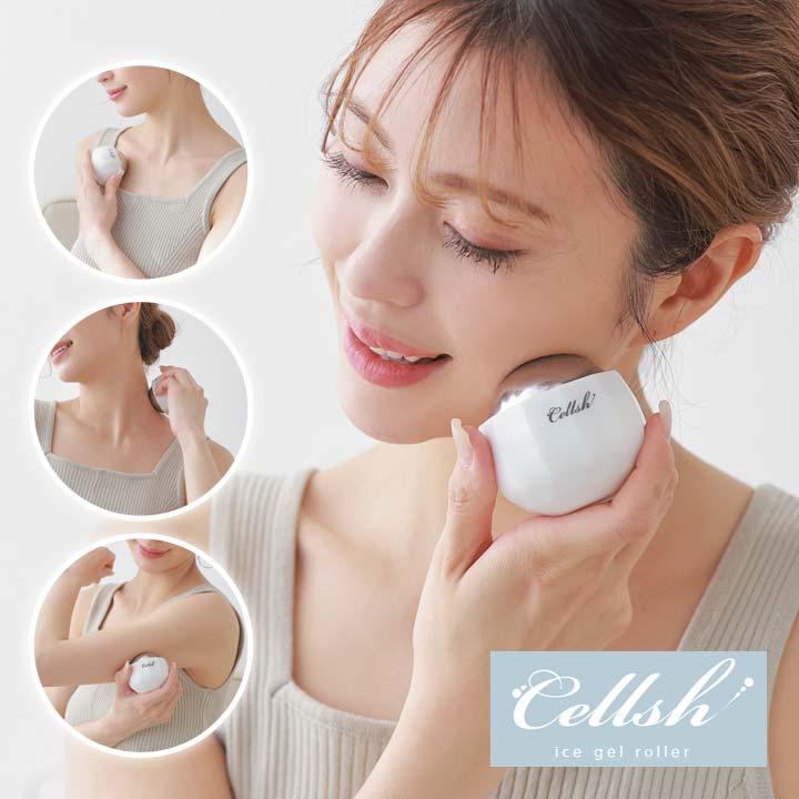 美容 グッズ フェイス ボディ ケア ローラー ジェル内蔵 ひんやり