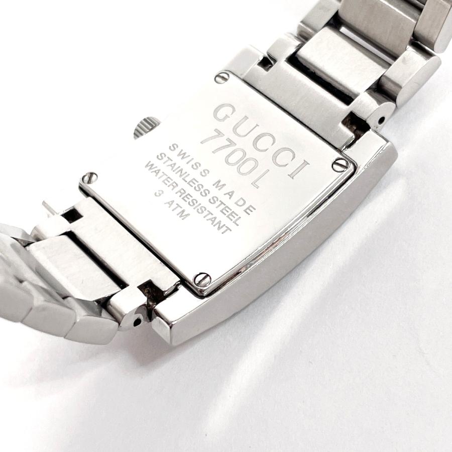 GUCCI（グッチ） 腕時計 7700L ステンレススチール シルバー クオーツ
