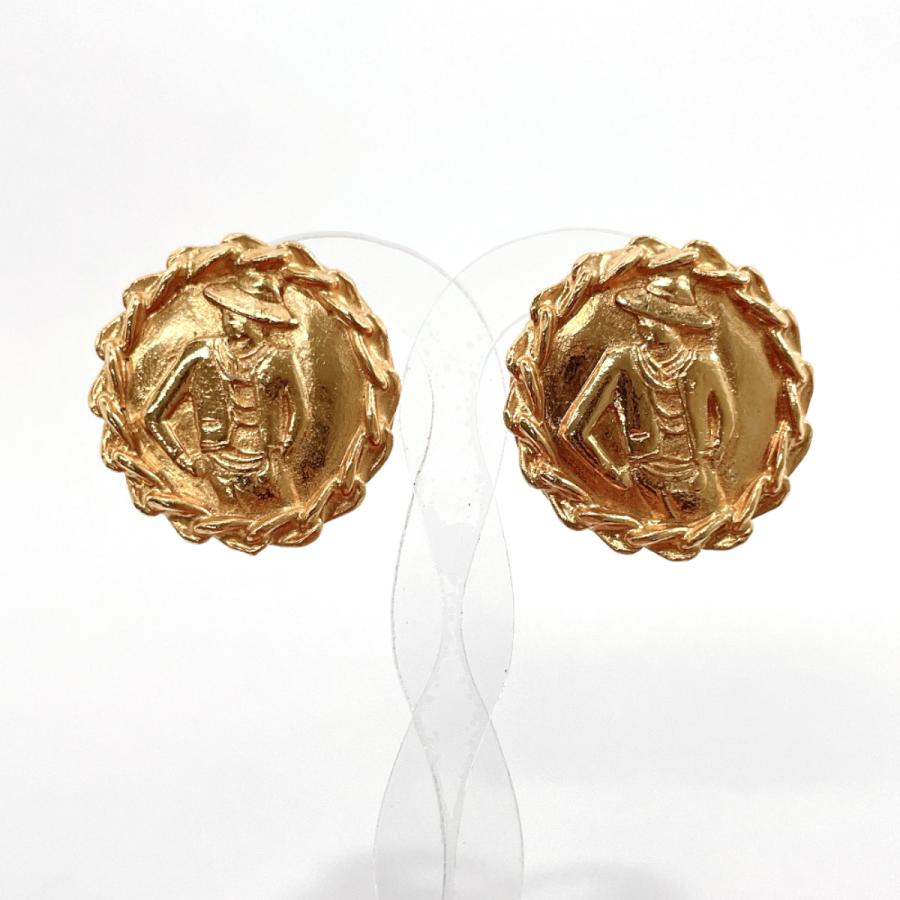 CHANEL（シャネル） イヤリング マドモアゼル メタル ゴールド