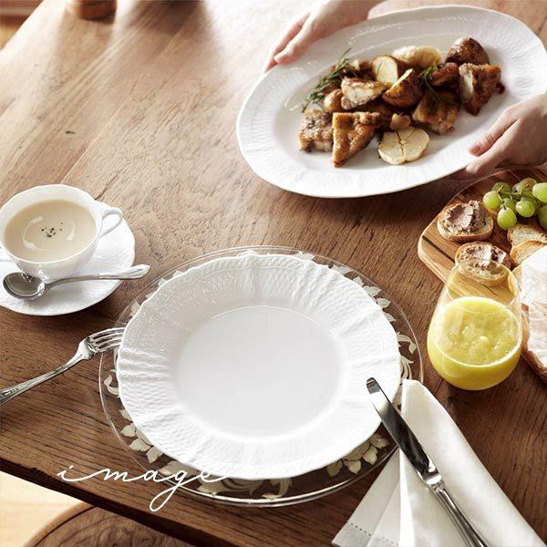 ノリタケ NORITAKE シェール ブラン 28cm プレート 白い食器 オープン