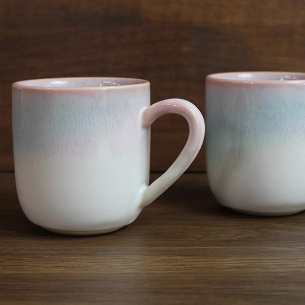 萩焼 窯元 萩陶苑 椿萩窯 茶碗 mint マグペアセット 和食器 : 愛deal