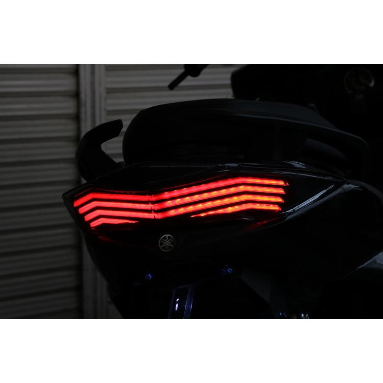 シグナスx 3型社外テールランプウインカーセット ファイバー