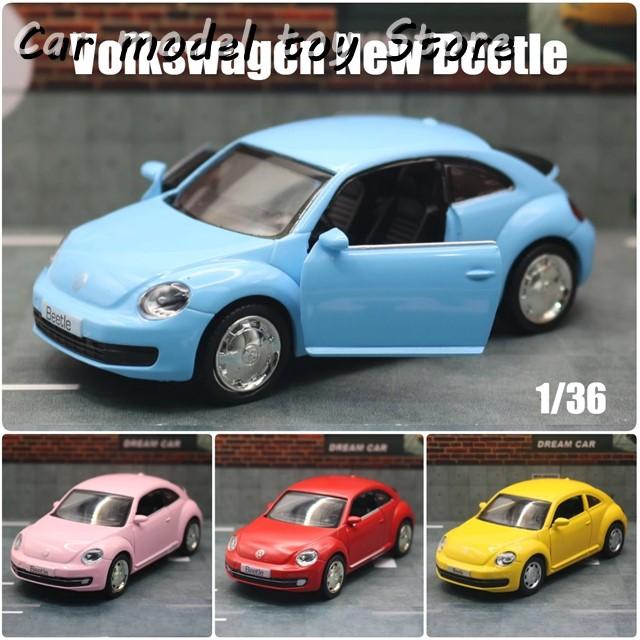 並行輸入品】VW 1/36フォルクスワーゲンニュービートルセダン車RMZ