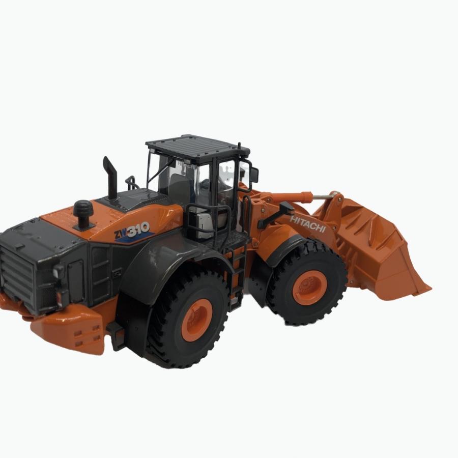 日立 ホイールローダー ZW310-6 1/50スケール ミニチュアモデル 日立建