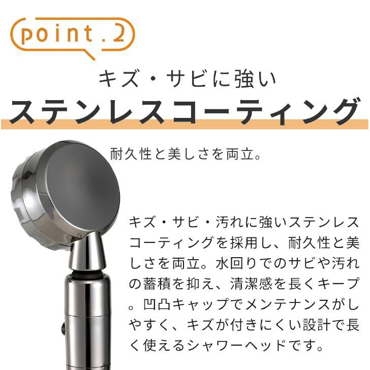 Arromic（アラミック） シャワーヘッド ☆ 3Dシャワー・プラチナ