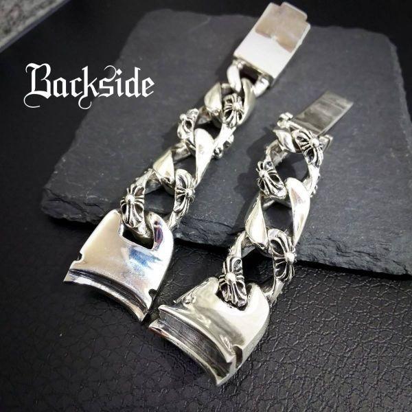 シルバー 925 フローラルクロス ウォッチ ブレスレット ベルト バンド