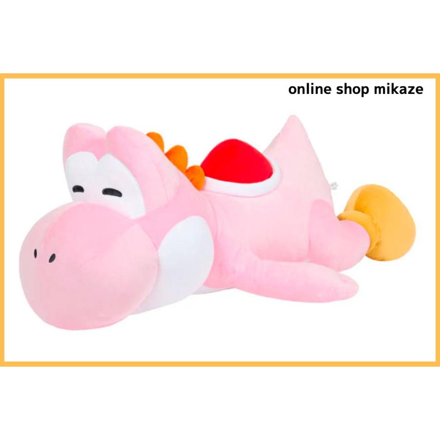 USJ 任天堂 スーパーマリオ クッション ヨッシー ピンク お土産 グッズ