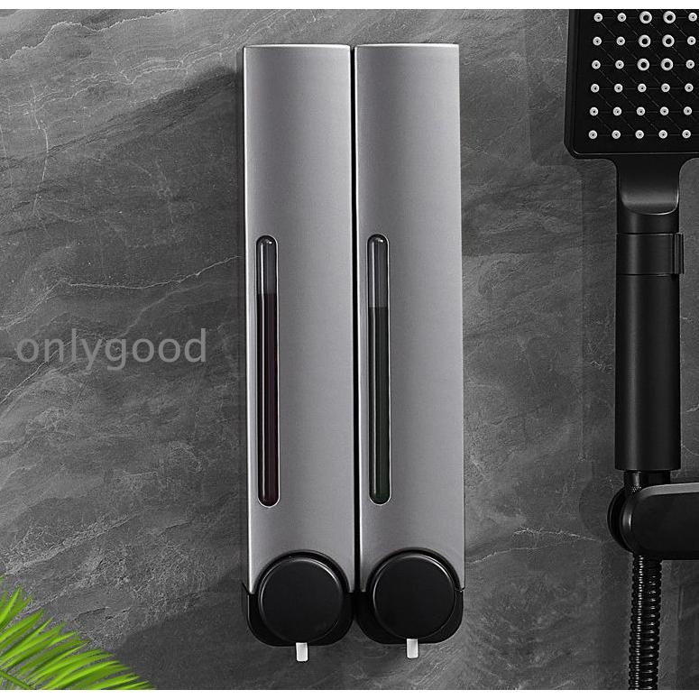 シャンプーディスペンサー 3連 ソープディスペンサー 壁掛け