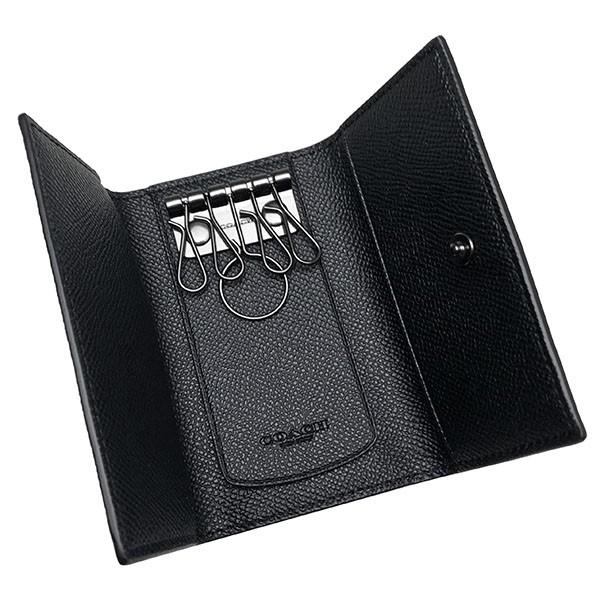 COACH（コーチ） メンズ キーケース COACH MENS 本革 レザー 5連キー