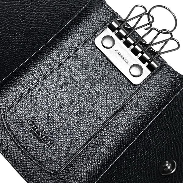 COACH（コーチ） メンズ キーケース COACH MENS 本革 レザー 5連キー