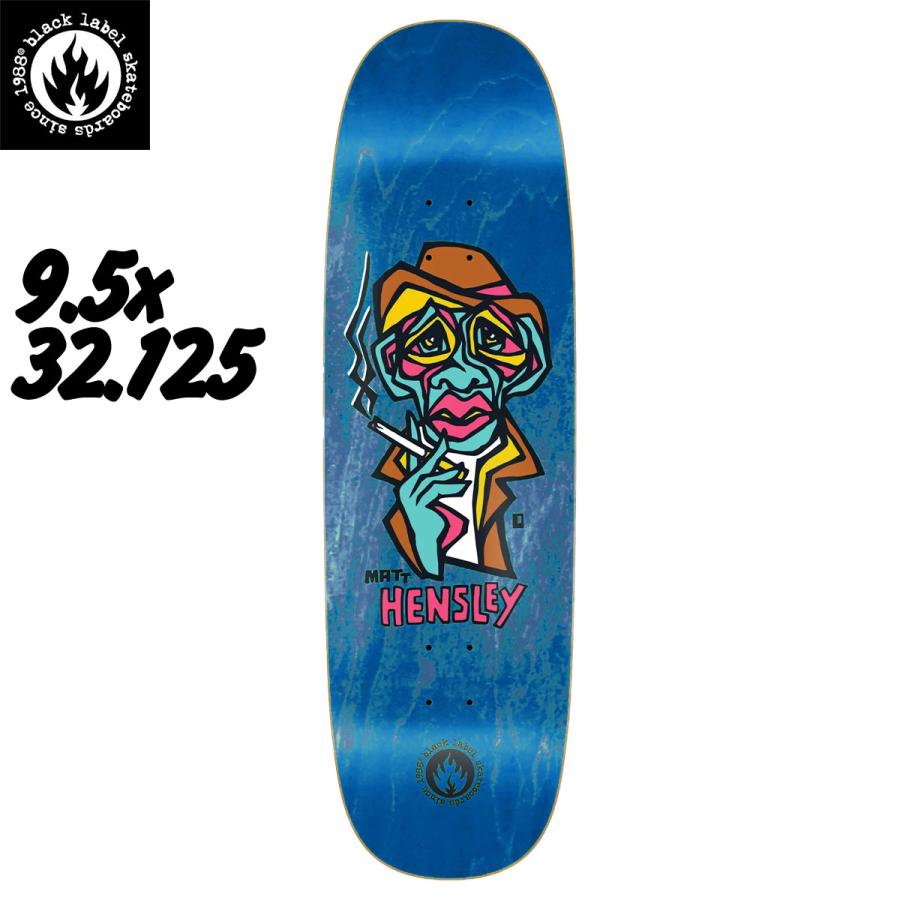 ブラックレーベル 9.5インチ スケボー デッキ タグボート BLACK LABEL