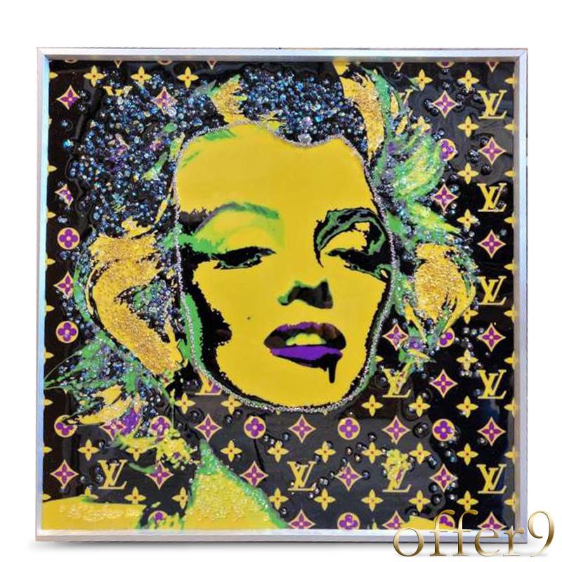 アートパネル クリスタル 水晶絵 インテリアフレーム おしゃれ 玄関