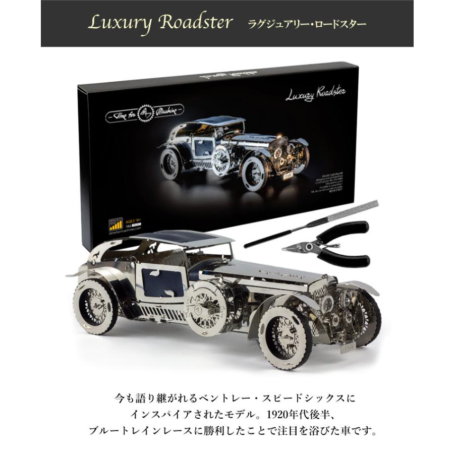 Time for Machine 超精巧なステンレス製の組み立てキットLuxury