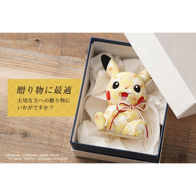 江戸木目込み人形 ピカチュウ ポケモン ポケットモンスター 伝統工芸品