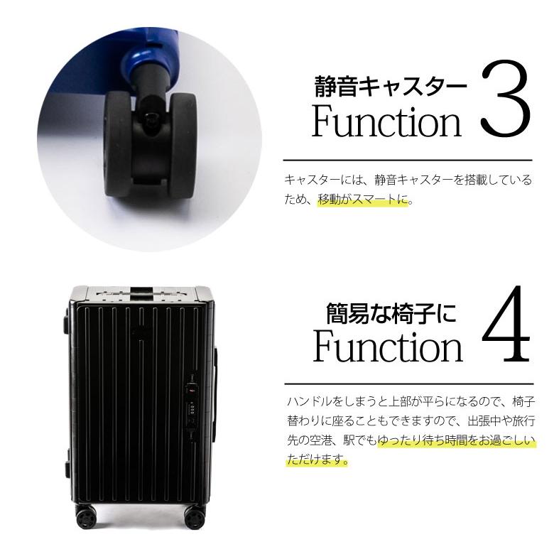 ＆.FLAT 折り畳めるキャリーケース 機内持ち込み可能サイズ 35L