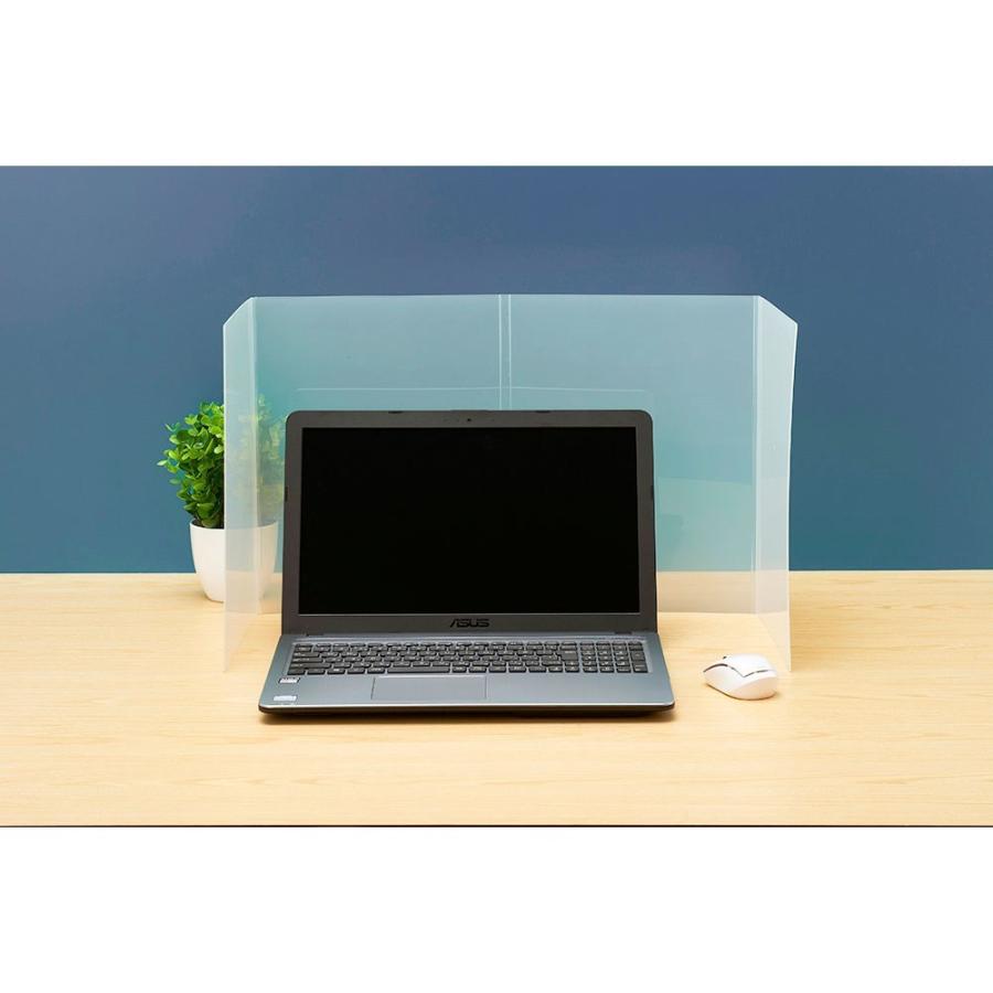 Nakabayashi 「モバイルパーティション 」透明 12枚入り 折りたたみ