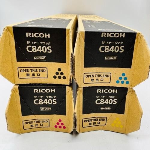 RICOH トナー 4カラーセット リコー（RICOH） C840S 4色セット 純正品