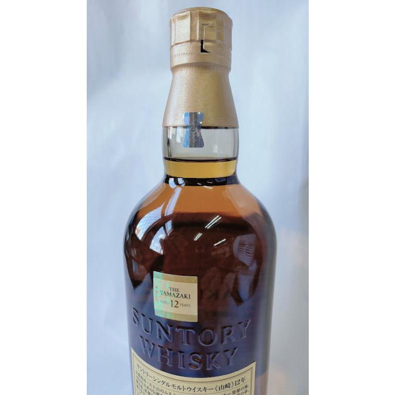 サントリー シングルモルトウイスキー 山崎12年 700ml (※箱なし