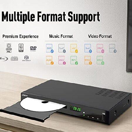 並行輸入品】 DVD ブルーレイプレーヤー フルHD1080p (青