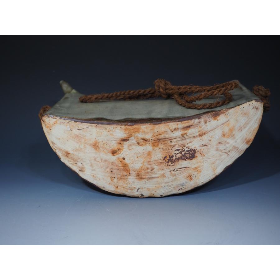 れれれ【本物保証】金城次郎 魚紋嘉瓶 共箱 栞 人間国宝 壷屋焼 美品