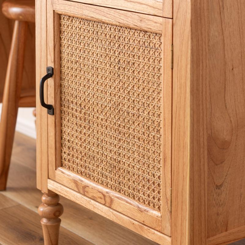 デスク おしゃれ 収納付き 片袖デスク 片袖机 書斎デスク 木製デスク