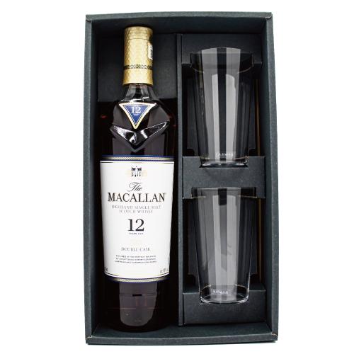 ザ・マッカラン 【グラスセット】ザ マッカラン ダブルカスク 12年