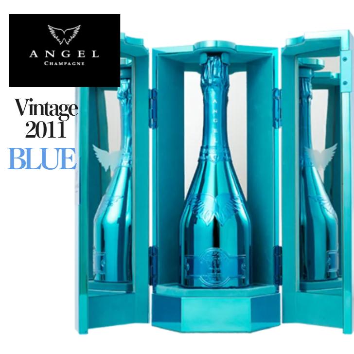 新品未使用】エンジェルヴィンテージ ブルー 2011 シャンパン 未開栓