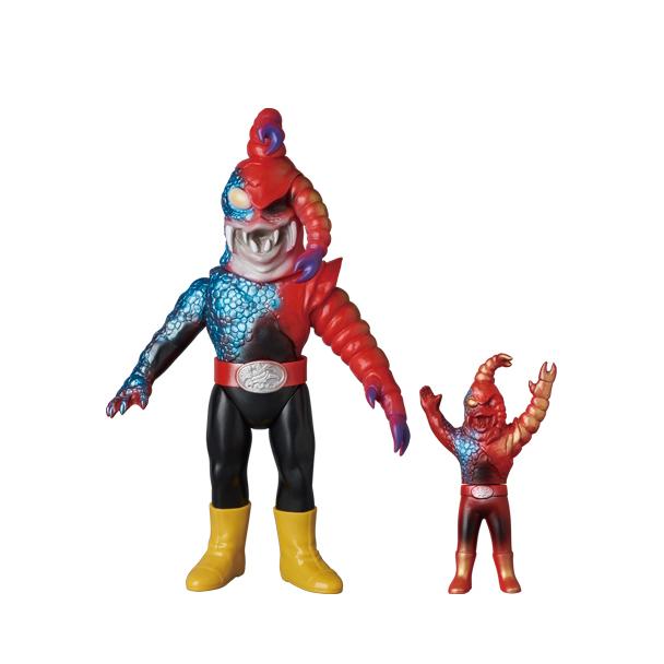 東映レトロソフビコレクション 仮面ライダー サソリトカゲス&ミニ