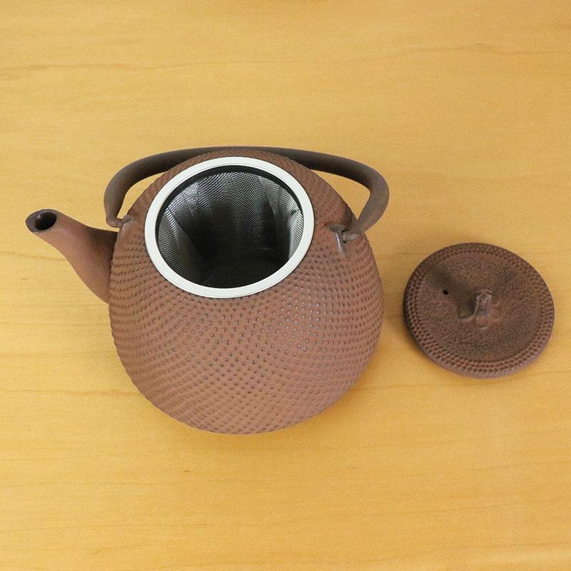 南部鉄器 急須 アラレ ホーロー加工 鉄 鉄急須 未使用 岩手県水沢