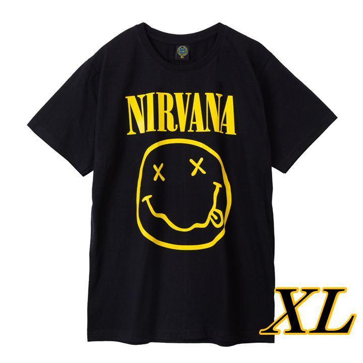 新品 NIRVANA ニルヴァーナ スマイル Tシャツ ビッグサイズ バック